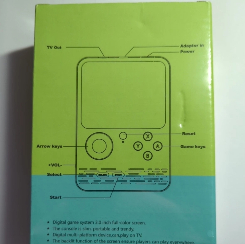 Handheld Game Console - Colorful Design - Picture 6 of 6